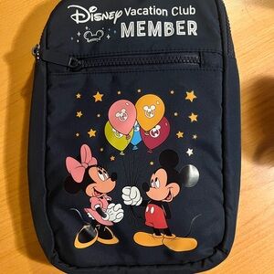 Disney Navy Bag with Mickey and Minnie